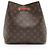 Néonoé Borsa a tracolla Louis Vuitton Monogram Canvas Neonoe MM Marrone - vista 3