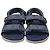 Sandali Slingback Gucci Moritz GG in denim blu in cotone - vista 3