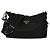 Prada Borsa a tracolla Explorer Large in Re-nylon Nero - vista 2