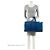 Louis Vuitton Vintage Epi Leather Keepall 45 Duffle Blu - vista 5