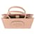 Tory Burch Borsa Tote Ella Bio Small in vimini Marrone - vista 6