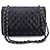Borsa a tracolla in pelle Chanel Timeless/Classique Marrone - vista 4