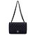 Borsa a tracolla in pelle Chanel Timeless/Classique Marrone - vista 7
