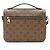 Borsa a tracolla Louis Vuitton Reverse Monogram Pochette Metis Marrone - vista 3
