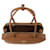 Prada Medium Lederhandtasche mit oberem Griff Braun - Ansicht 6