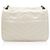 Borsa a tracolla media Niki in pelle di vitello grana grossa con monogramma Saint Laurent Bianco - vista 3