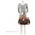Bolso Louis Vuitton Monogram Canvas Etoile Shopper Tote Castaño - vista 5