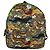 Zaino Dome per bambini Gucci GG Supreme Feline Multicolor Marrone