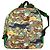 Zaino Dome per bambini Gucci GG Supreme Feline Multicolor Marrone - vista 3