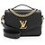 Louis Vuitton Taurillon Leather Oxford Lockme Top Handle Nero