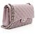 Gabrielle Borsa Chanel Classic Jumbo Double Flap in pelle di agnello Porpora - vista 2