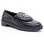 Gabrielle Mocassini Chanel in pelle di agnello CC Turnlock - Taglia 10 / 40 Blu