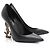 Décolleté Opyum in pelle Saint Laurent - Size 6 / 36 Nero - vista 2