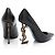 Décolleté Opyum in pelle Saint Laurent - Size 6 / 36 Nero - vista 3