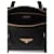 Prada Borsa Medium in Nylon e Pelle con Lucchetto Nero - vista 6