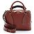 Chloé Chloe Daria Medium Satchel aus Leder Braun