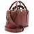 Chloé Chloe Daria Medium Satchel aus Leder Braun - Ansicht 2