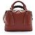 Chloé Chloe Daria Medium Satchel aus Leder Braun - Ansicht 3