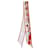 Alexander Mcqueen Twilly con stampa floreale Rosso