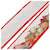 Alexander Mcqueen Twilly con stampa floreale Rosso - vista 5