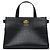 Burberry Mini Cotswolds Tote Bag Schwarz