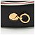 Tracolla in pelle borchiata Fendi Studded Leather Strap You Nero - vista 6