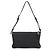 Prada Borsa a tracolla in pelle morbida Nero - vista 4