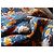Chaqueta corta de punto estampada Saint Laurent Rive Gauche Blanco Azul Multicolor - vista 6