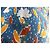 Chaqueta corta de punto estampada Saint Laurent Rive Gauche Blanco Azul Multicolor - vista 7