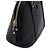 Mini Dome Tote Bag GG Micro Guccissima Nera Borsa a Tracolla - vista 7