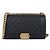 Chanel Borsa Boy Flap in pelle Caviar Gold Medium Nero