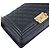 Chanel Borsa Boy Flap in pelle Caviar Gold Medium Nero - vista 5