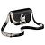 Dior Borsa Messenger Saddle Mini Flap in vitello grana nera