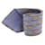 Hermès Navy Bear Pattern Silk Tie Blue  - view 2