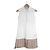 Thom Browne Vestido Mini sin Mangas Capas Plisado Polo para Mujer Blanco - vista 4