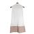 Thom Browne Vestido Mini sin Mangas Capas Plisado Polo para Mujer Blanco - vista 5