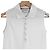 Thom Browne Vestido Mini sin Mangas Capas Plisado Polo para Mujer Blanco - vista 6