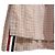 Thom Browne Vestido Mini sin Mangas Capas Plisado Polo para Mujer Blanco - vista 9