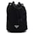 Prada Borsa secchiello Black Re-Nylon con tracolla a coulisse Nero