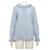 Céline Hellblaue Baumwollbluse für Damen  - Ansicht 1