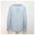 Céline Hellblaue Baumwollbluse für Damen  - Ansicht 4
