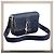 Dior Borsa Messenger con patta Saddle Small Navy Blue Gravity Leather - vista 2