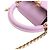Louis Vuitton Mini Borsa Tote Capucines Rosa - vista 5