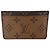 Louis Vuitton Reversed Card Holder Wallet Brown