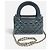 Coco Handle Borsa Chanel Kelly Small Top Handle in pelle Crossbody Nero - vista 3