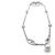 Valentino Bracciale Signature Logo Argento - vista 3