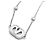 Valentino Bracciale Signature Logo Argento - vista 5