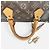 Louis Vuitton Borsa Tote Monogram Speedy Marrone - vista 5