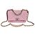 Chanel Borsa a tracolla media in pelle d'agnello Rosa