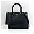 Prada Borsa Tote Saffiano Lux Borsa a Tracolla Nera Nero - vista 16